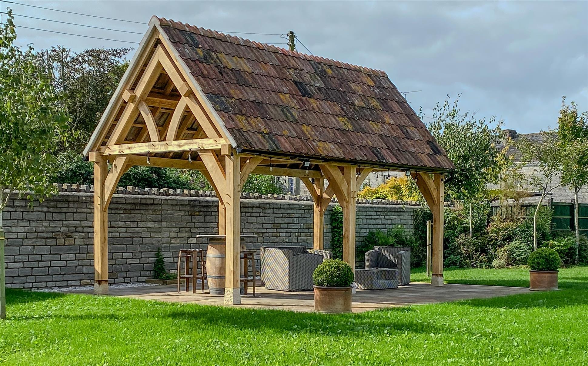 Bespoke Oak Gazebo
