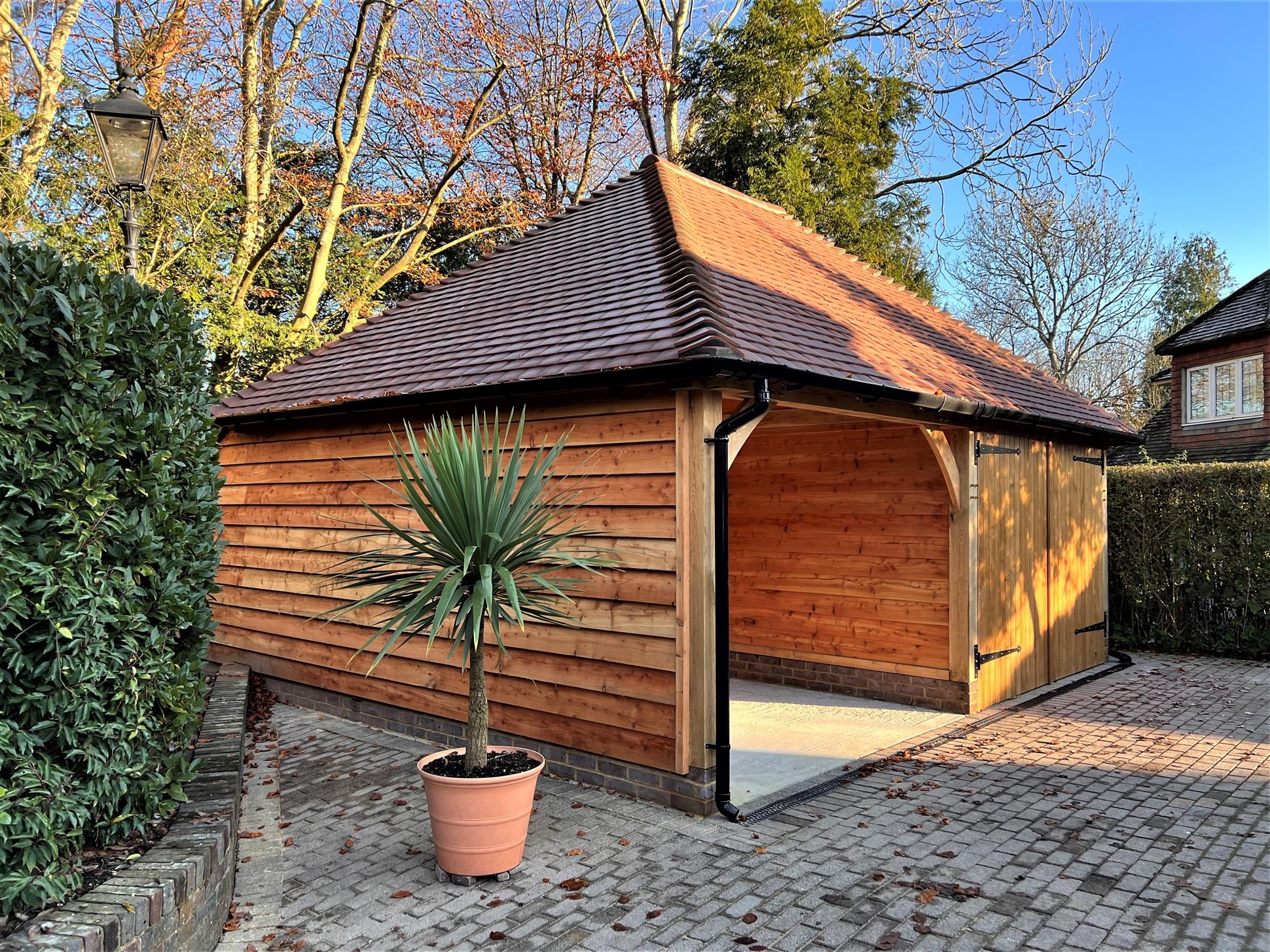 Bespoke Sized 2 Bay Garage