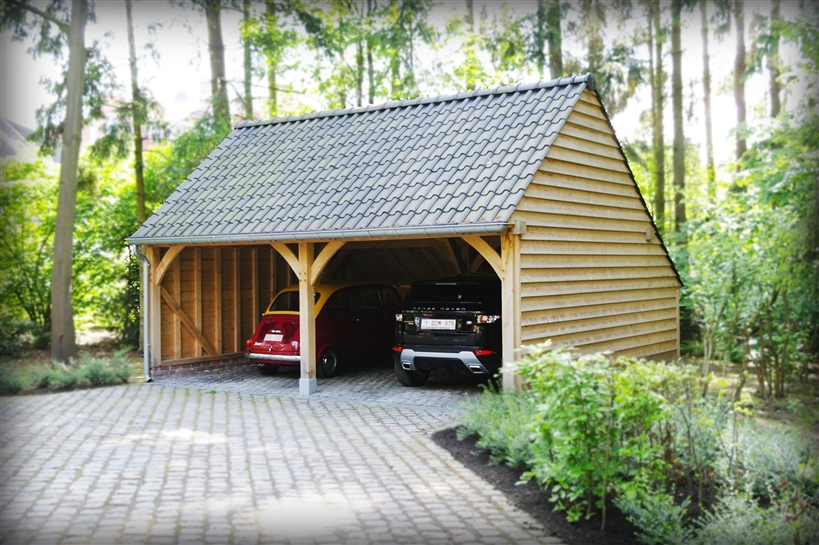 New Oak Frame Garage Special Offer