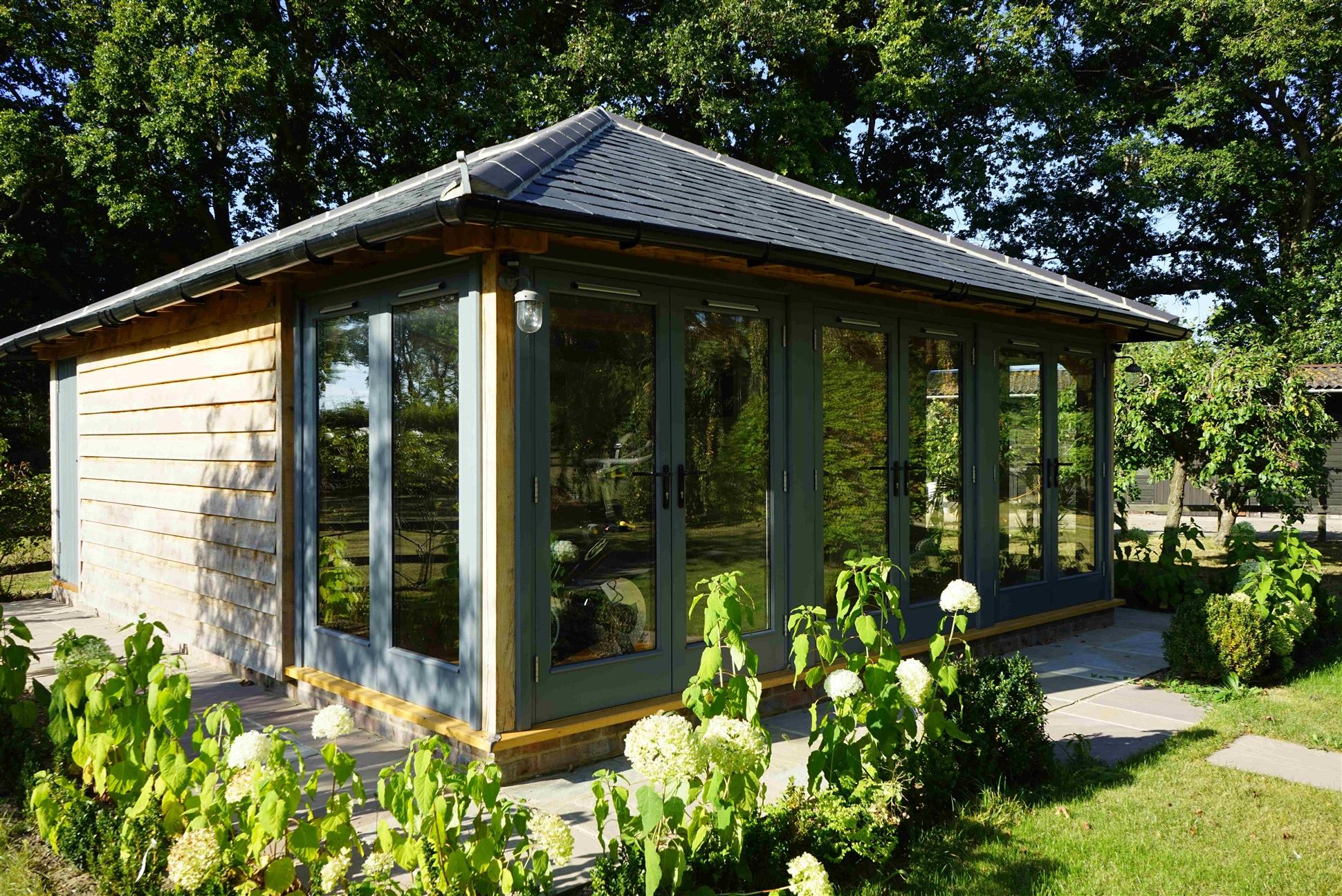 Oak Framed Garden Office and Dance Studio