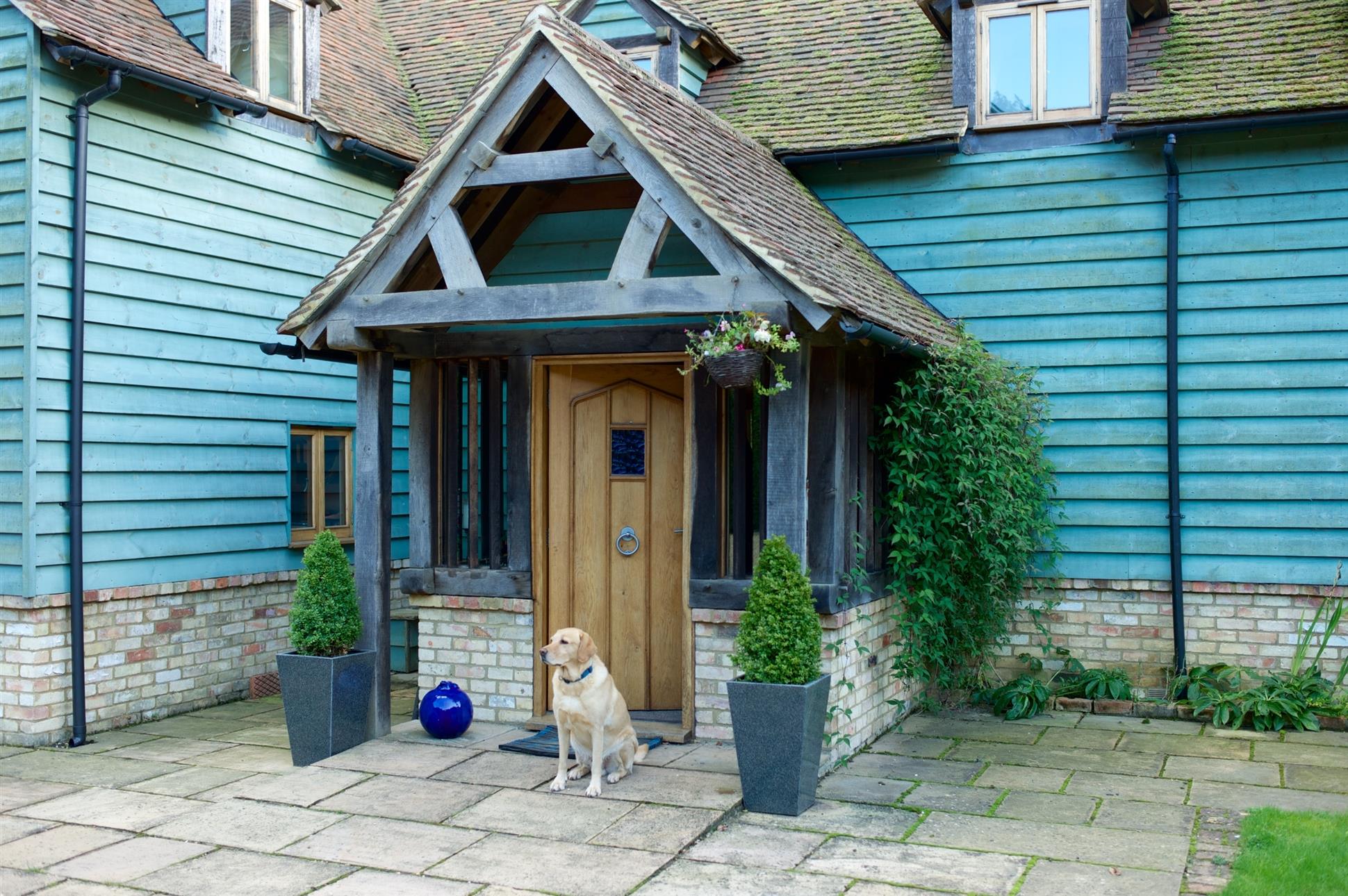 Oak Porch Design and Build Project