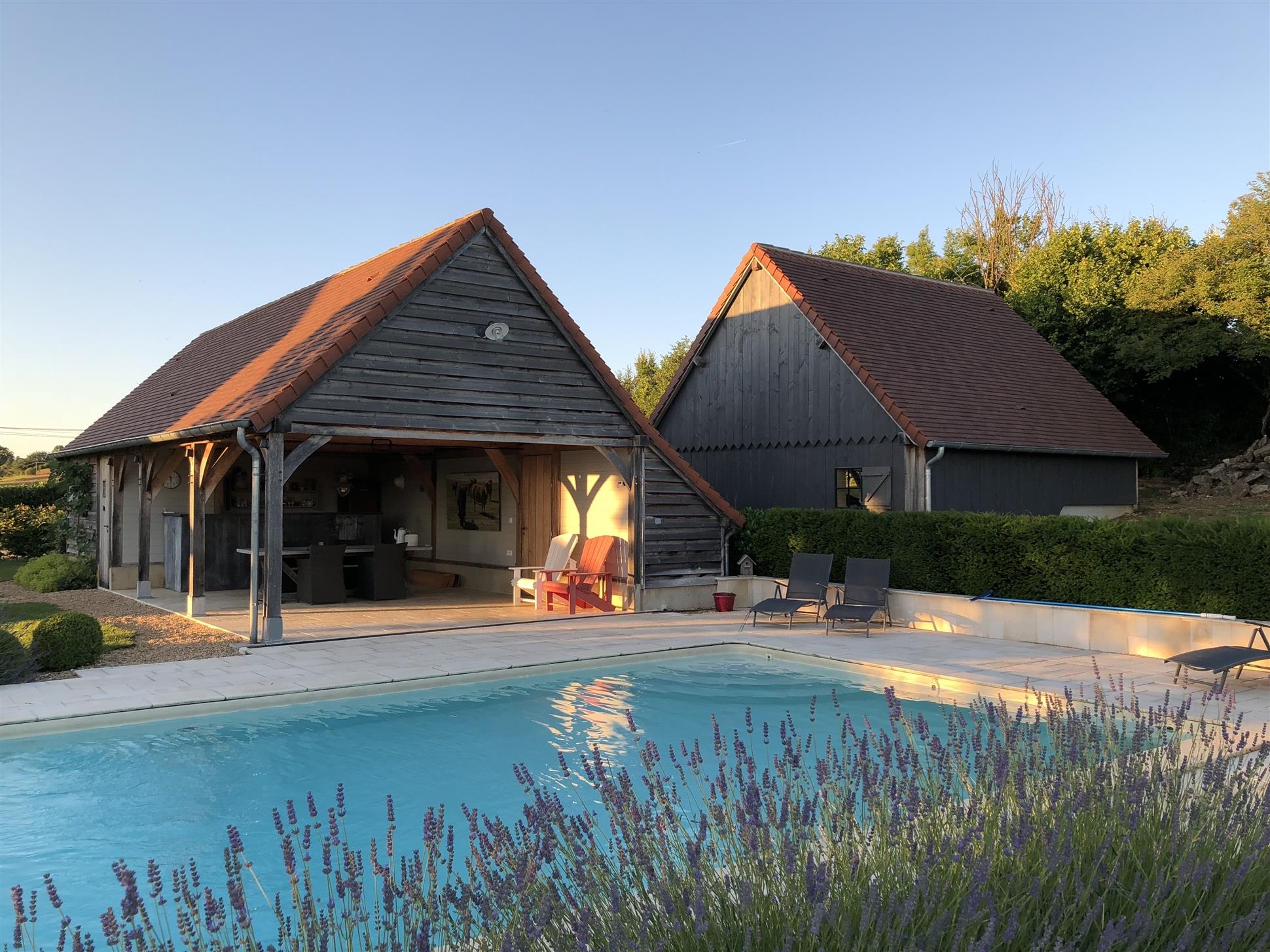 Photo of Swimming Pool and Pool House