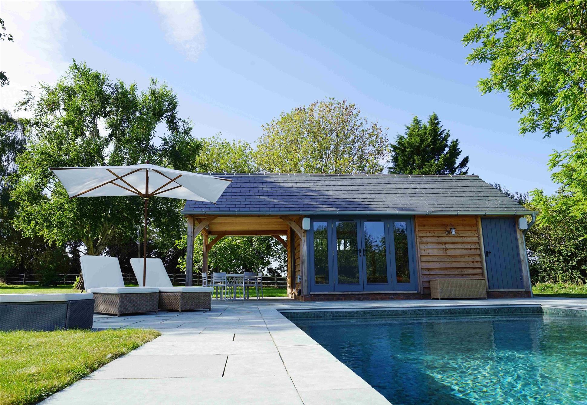 Swimming Pool and Pool House